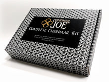 Load image into Gallery viewer, Complete Chainmail Kit - 20 Weave Tutorial Book, 23,000+ Rings(Over 4 Pounds of rings), Clasps, & Tools