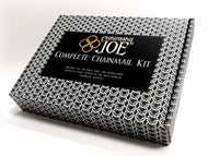 Complete Chainmail Kit - 20 Weave Tutorial Book, 23,000+ Rings(Over 4 Pounds of rings), Clasps, & Tools